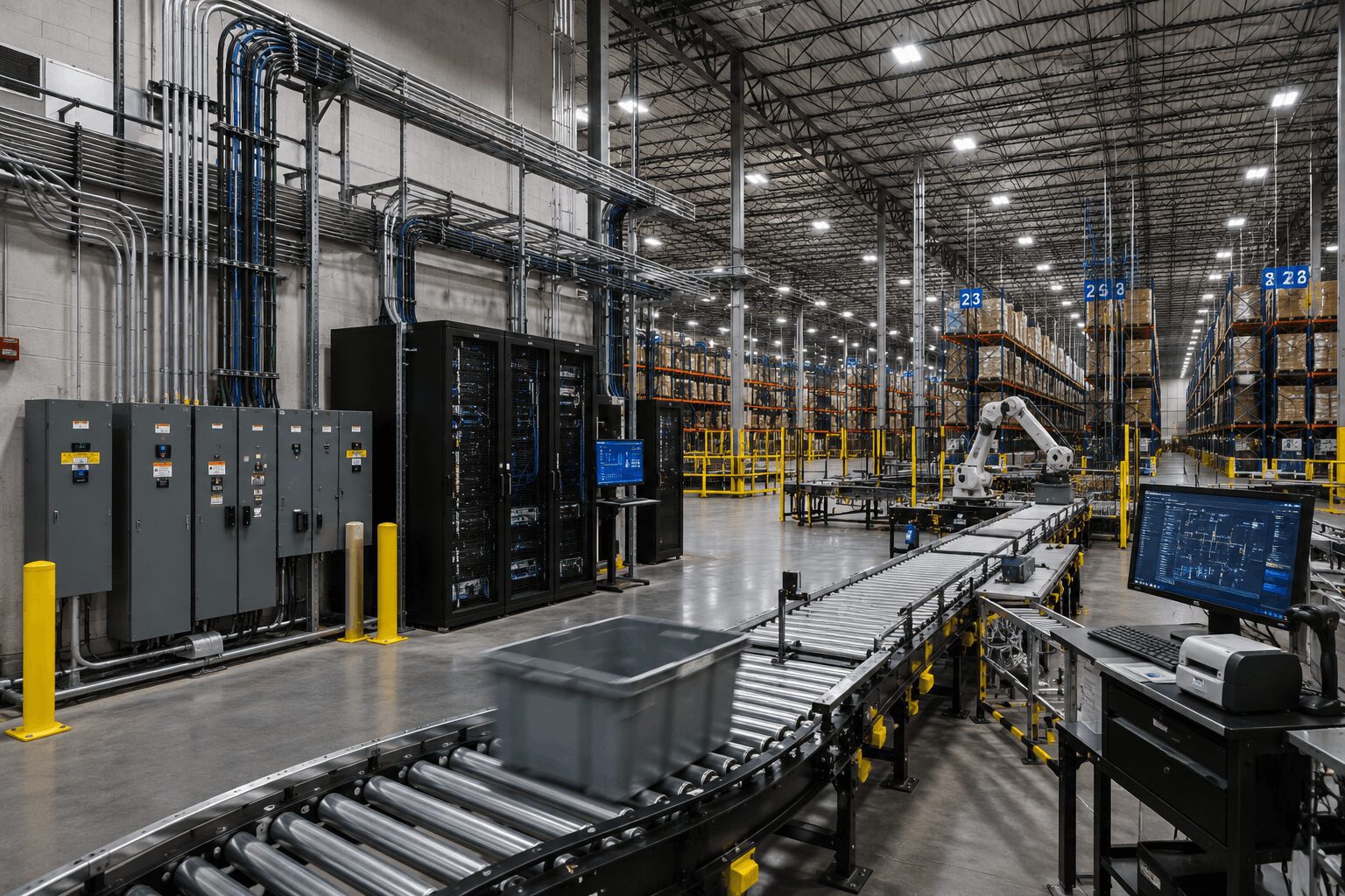 Building the Technology Infrastructure Behind a Modern Distribution Center